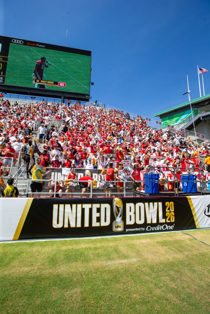 United Bowl 2026 – DC Defenders vs. Louisville Kings